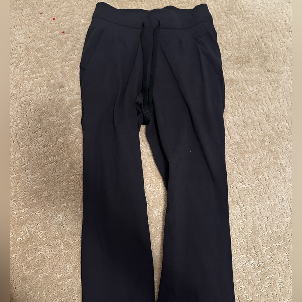 lululemon ready to rulu  joggers in black size 2